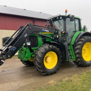 Tracteur John Deere 7530 avec ascenseur avant ID: 5148077