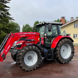 Tracteur Massey Fergusson 5713S avec chargeur ID: 10122417
